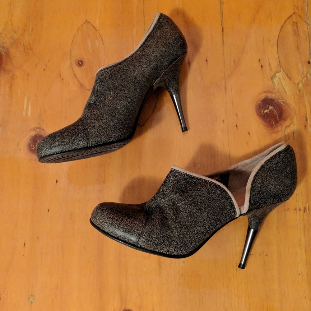 Leather Diesel booties